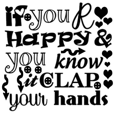 if you are happy and you know it clap your hands  200 x 200 min